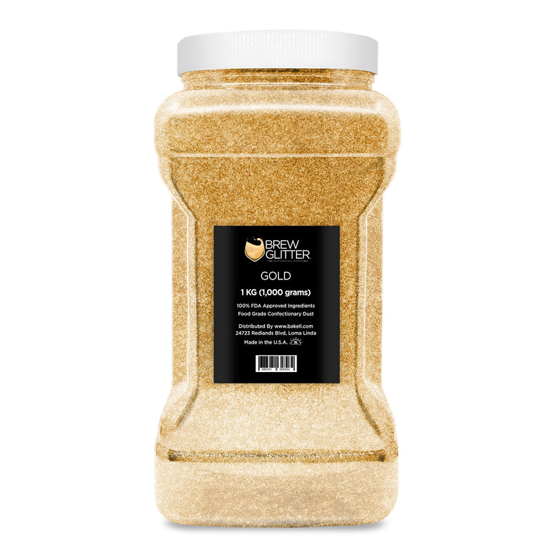 Gold Brew Glitter | Food Grade Beverage Glitter
