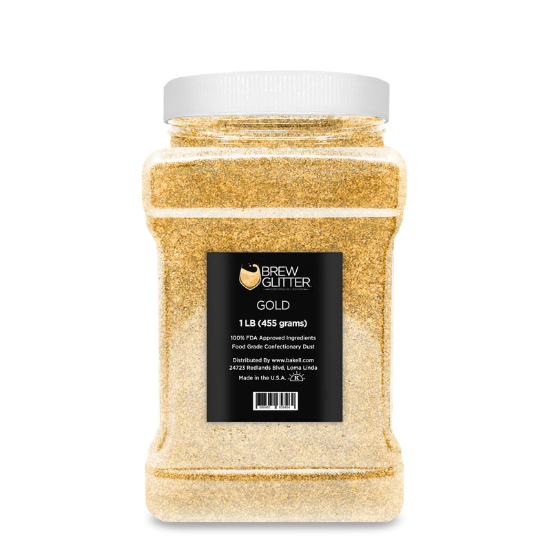 Gold Brew Glitter | Food Grade Beverage Glitter