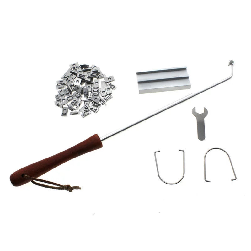BBQthingz™ | Meat Branding Iron With Interchangeable Personalize Letters