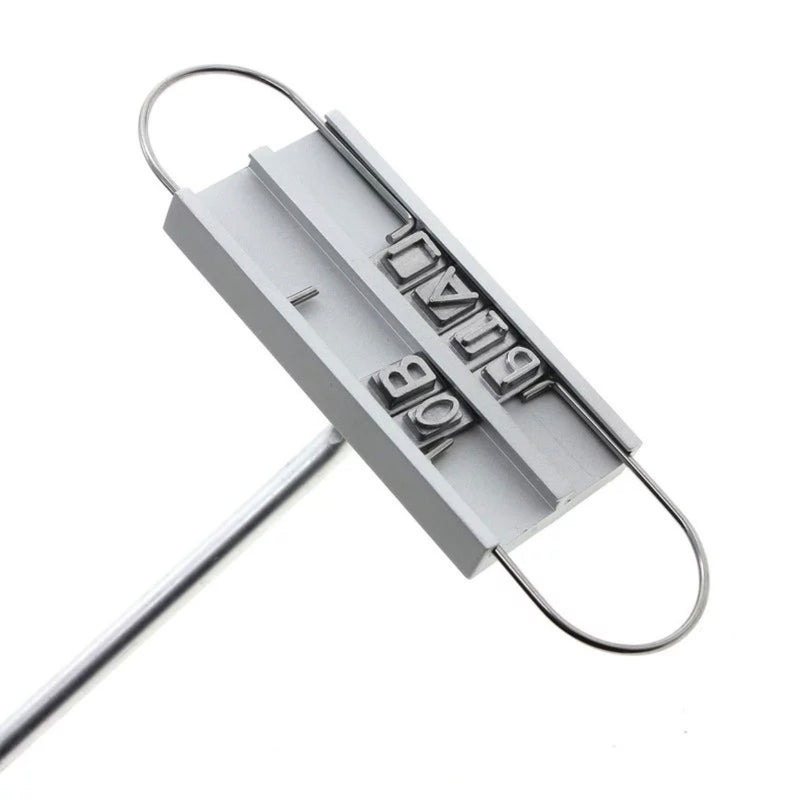 BBQthingz™ | Meat Branding Iron With Interchangeable Personalize Letters