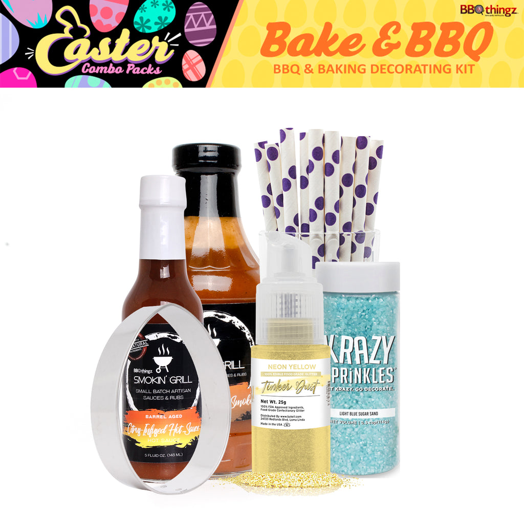Hoppin Into Easter Collection BBQ & Baking Decorating Gift Set A (6 PC SET)