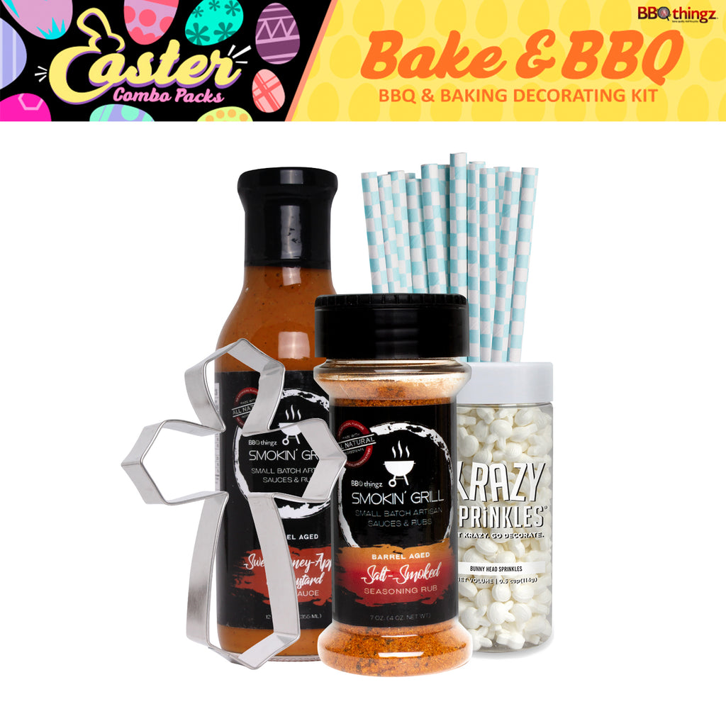Hoppin Into Easter Collection BBQ & Baking Decorating Gift Set C (5 PC SET)