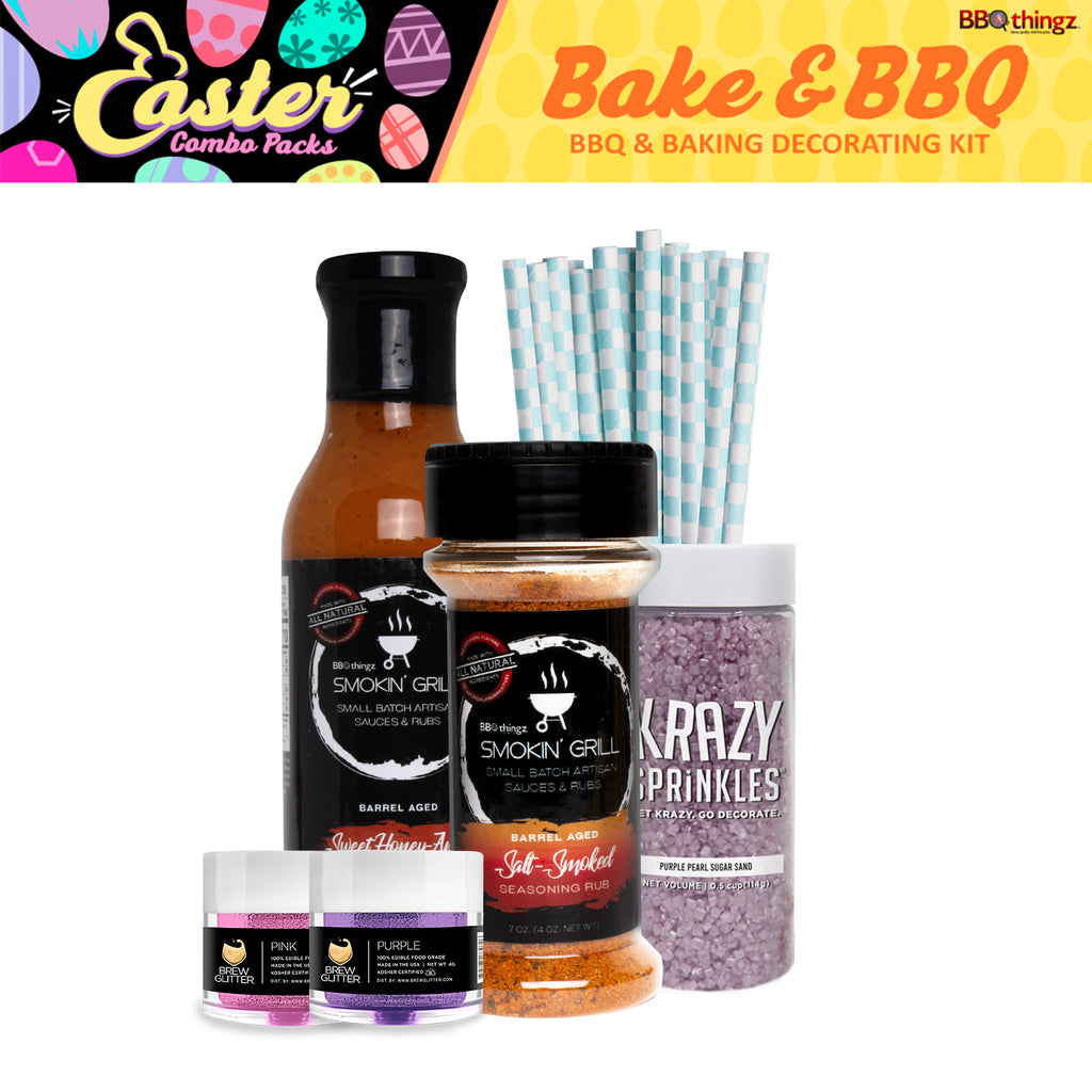 Hoppin Into Easter Collection BBQ & Baking Decorating Gift Set E (6 PC SET)
