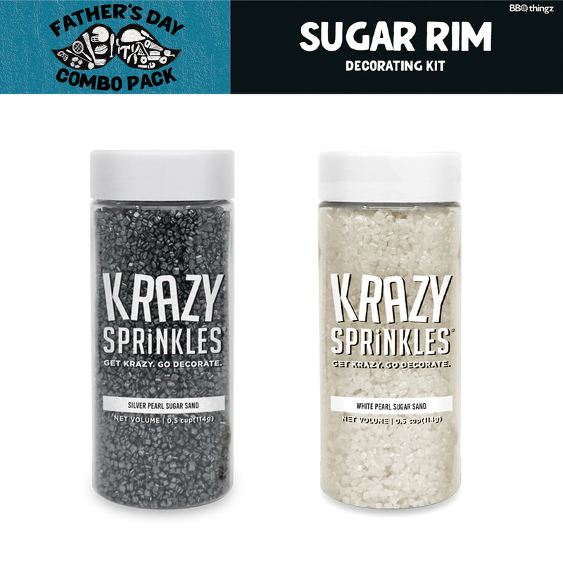 Father's Day Cocktail Rimming Sugar Combo Pack Collection A (2 PC SET)