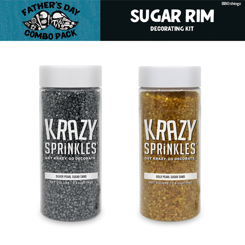 Father's Day Cocktail Rimming Sugar Combo Pack Collection B (2 PC SET)