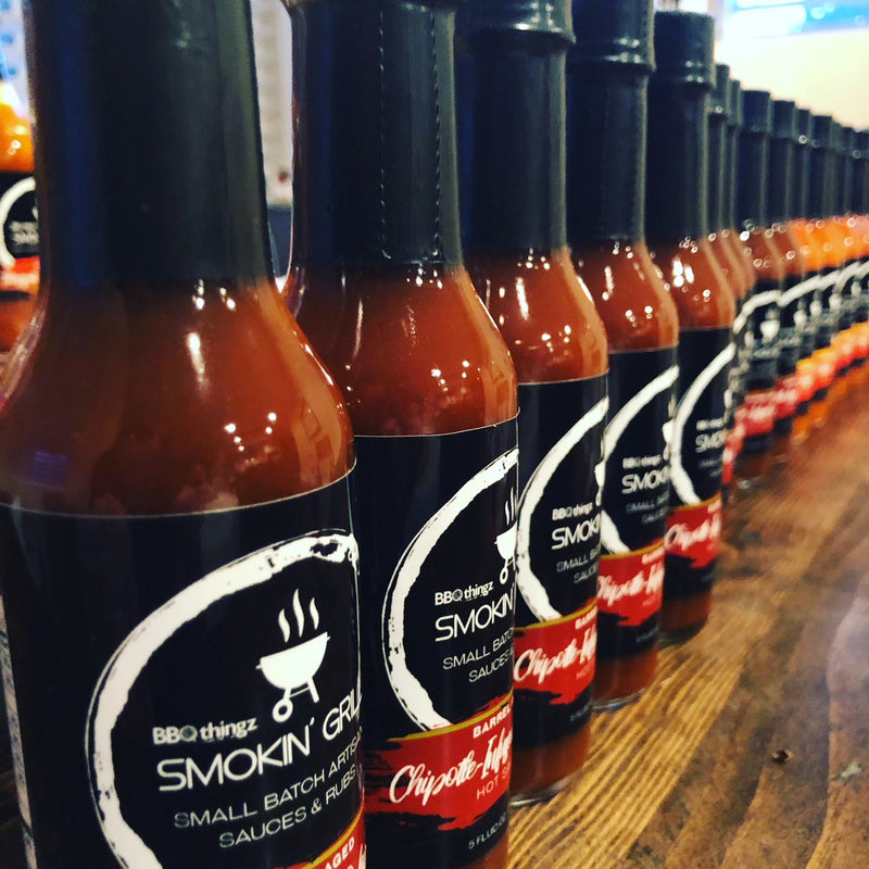 Chipotle-Infused Jalapeño Hot Sauce | BBQthingz.com - Artisan Sauces