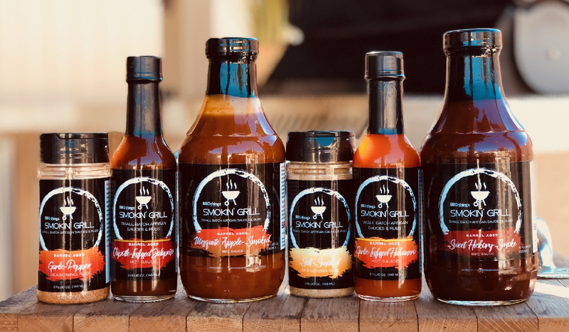 Sweet Hickory Smoke BBQ Sauce - BBQthingz.com | Smokin' Grill Barrel Aged Artisan BBQ Sauce