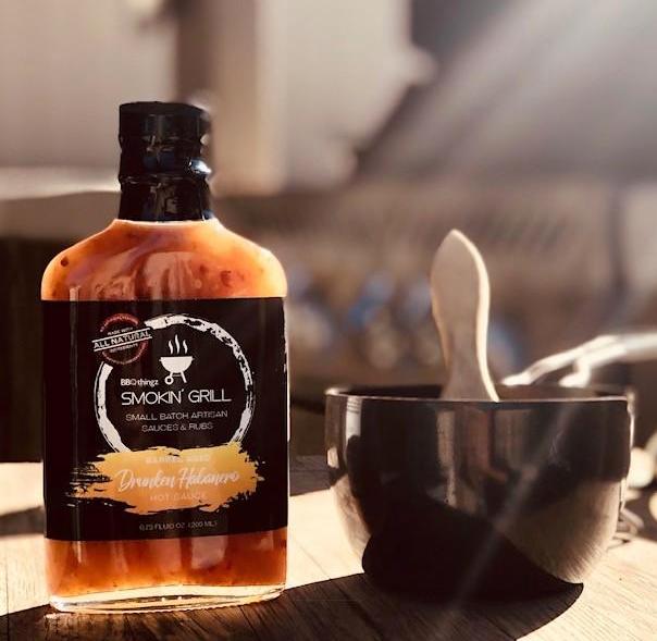 Drunken' Habanero Hot Sauce by Smokin' Grill | Hottest Hot Sauce Ever