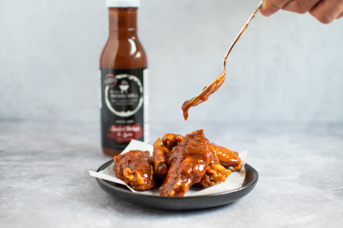 Wings with Smoked Molasses & Spice