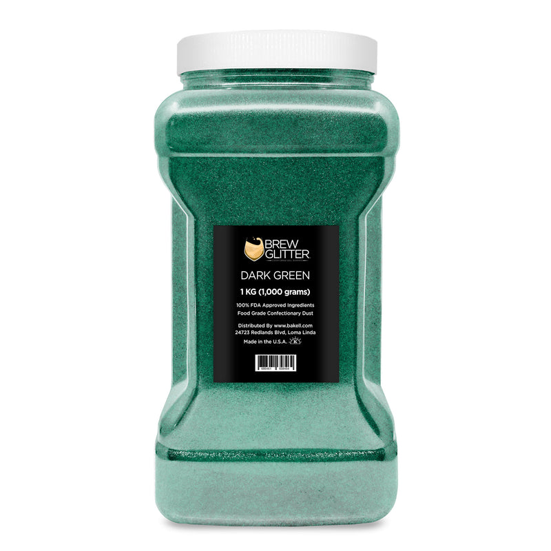 Dark Green Brew Glitter | Food Grade Beverage Glitter