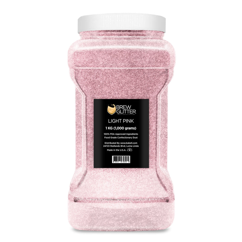 Light Pink Brew Glitter | Food Grade Beverage Glitter
