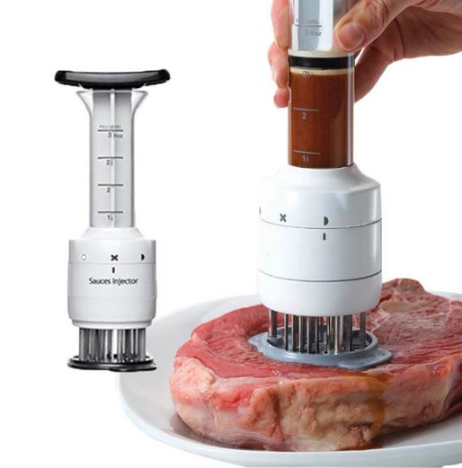 BBQthingz™ | 9" BBQ Meat Tenderizer Marinade Injection Utensil