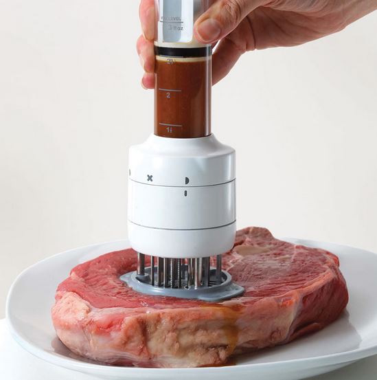 BBQthingz™ | 9" BBQ Meat Tenderizer Marinade Injection Utensil