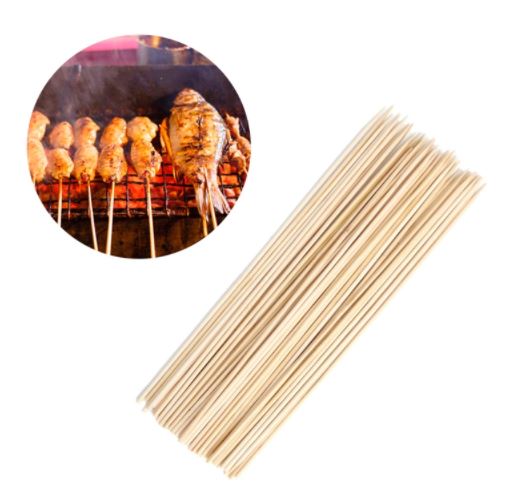 BBQthingz™ | 9" Bamboo BBQ Shish Kebab Skewers | 100 PC Set