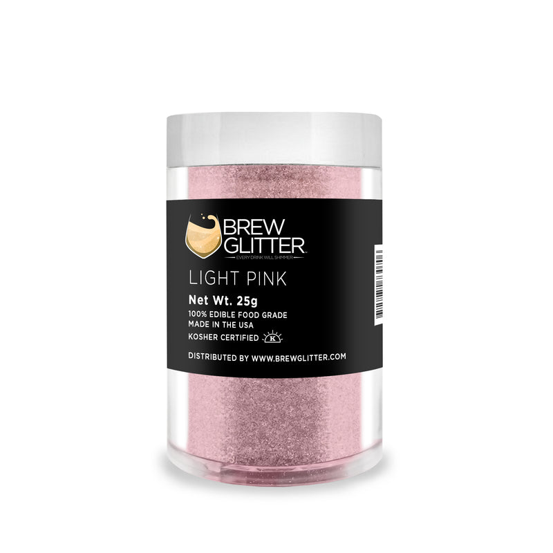Light Pink Brew Glitter | Food Grade Beverage Glitter