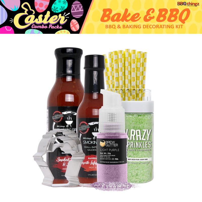 Hoppin Into Easter Collection BBQ & Baking Decorating Gift Set D (6 PC SET)