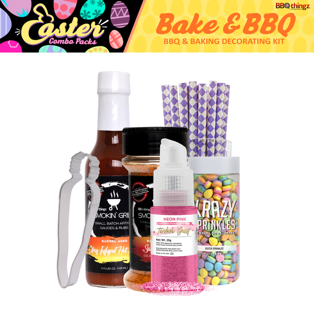 Hoppin Into Easter Collection BBQ & Baking Decorating Gift Set F (6 PC SET)