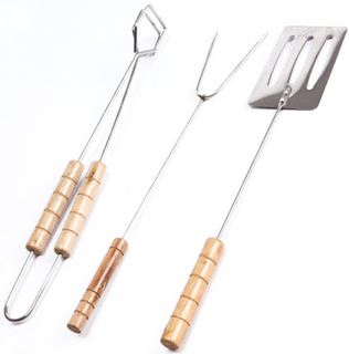 BBQthingz™ | 13" BBQ & Grilling Camping Tool Set from BBQthingz.com