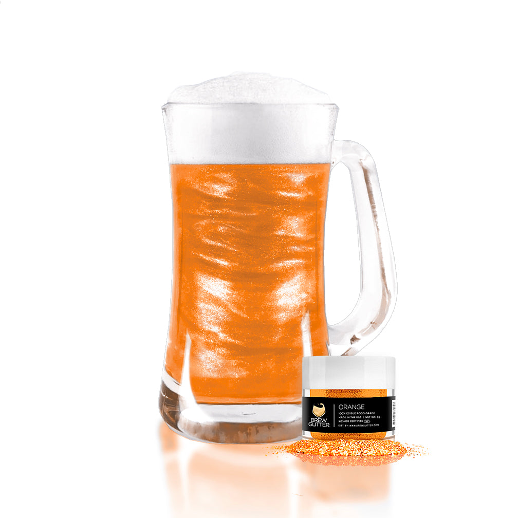 Orange Brew Glitter | Food Grade Beverage Glitter