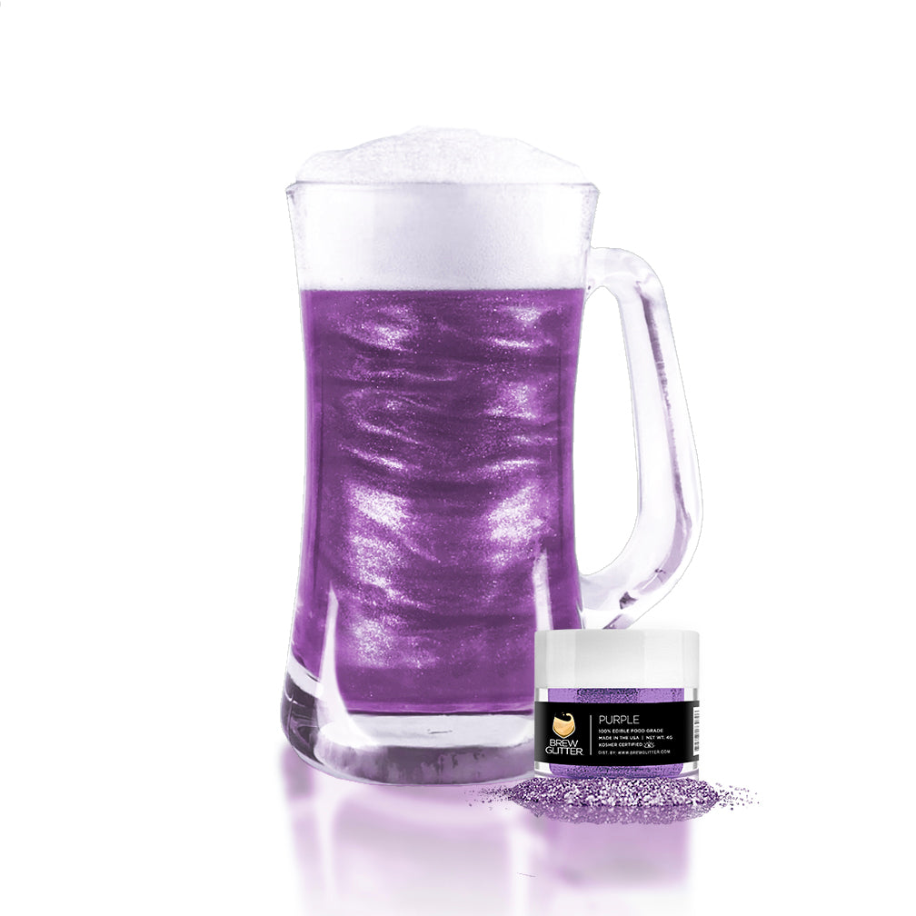 Purple Brew Glitter | Food Grade Beverage Glitter