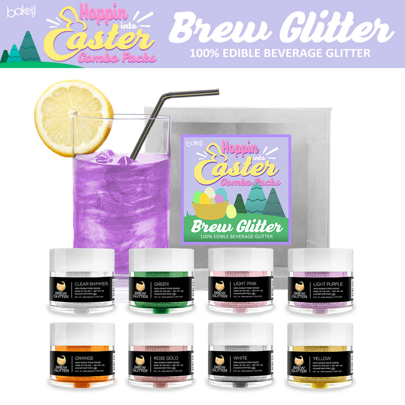 Hoppin Into Easter Brew Glitter Combo Pack Collection A (8 PC SET)
