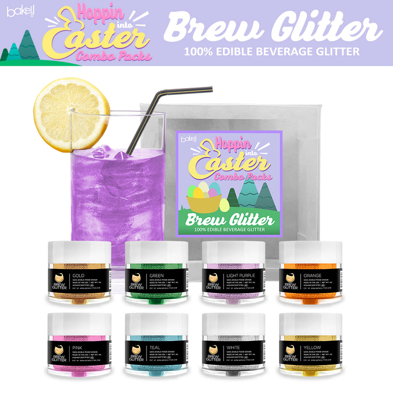 Hoppin Into Easter Brew Glitter Combo Pack Collection B (8 PC SET)