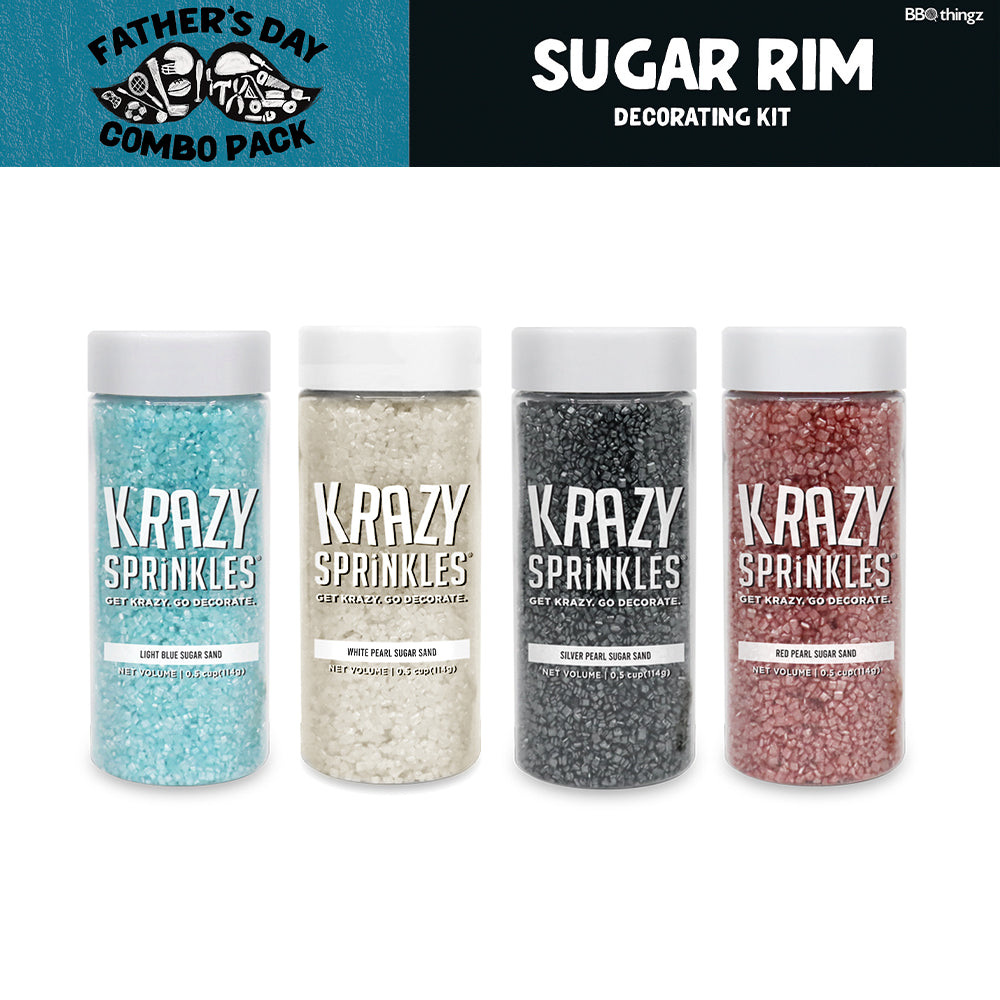 Father's Day Cocktail Rimming Sugar Combo Pack Collection (4 PC SET)