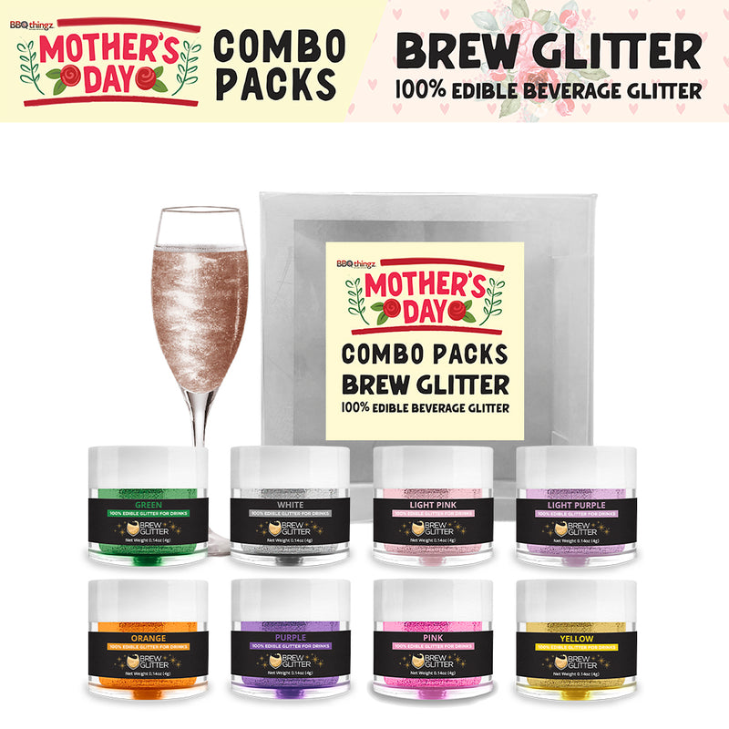 Mother's Day Brew Glitter Combo Pack Collection A (8 PC SET)