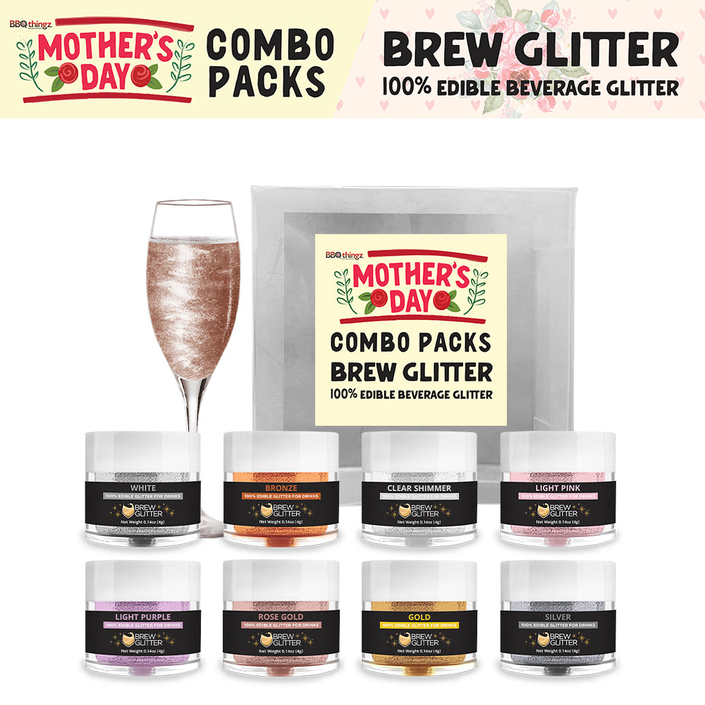 Mother's Day Brew Glitter Combo Pack Collection B (8 PC SET)