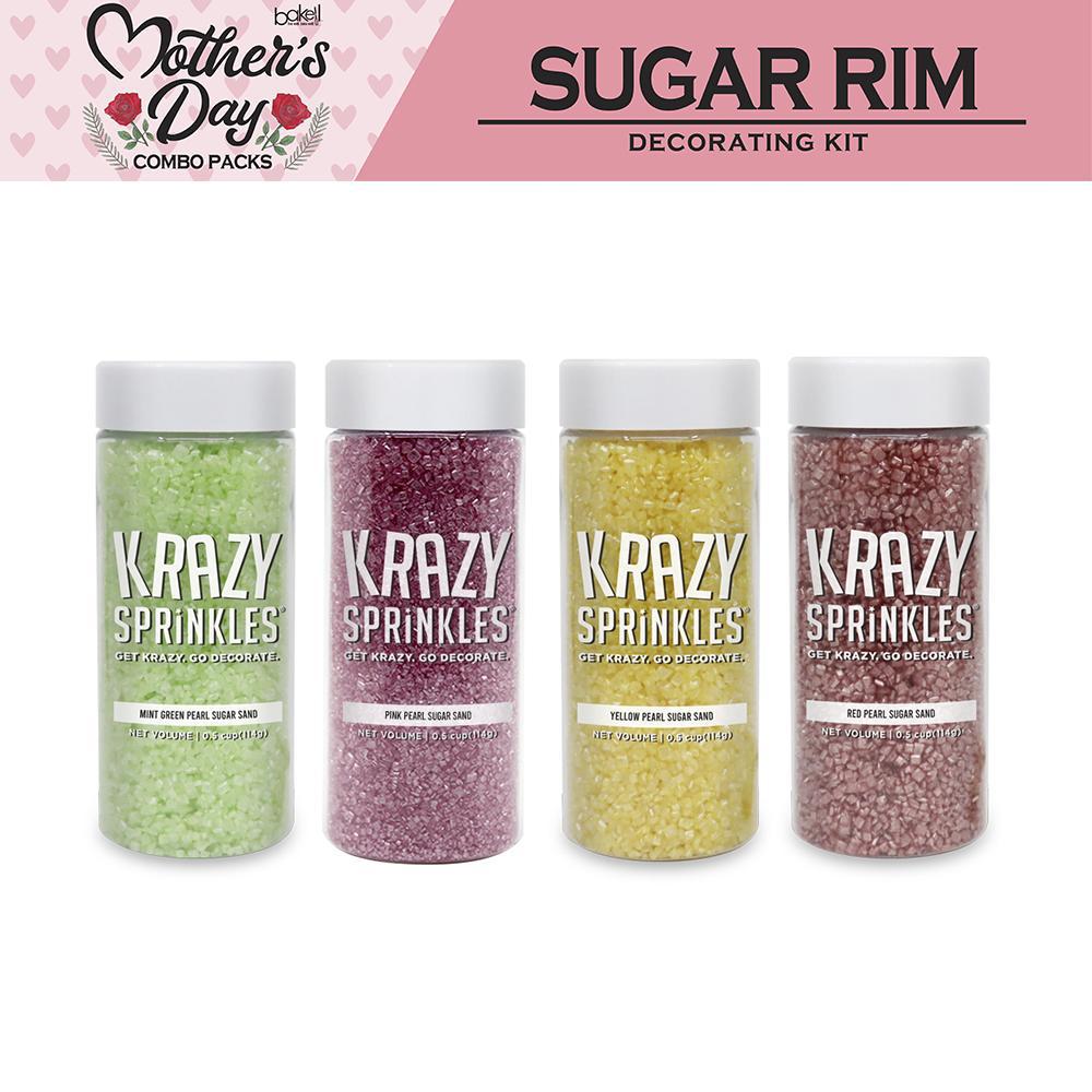 Mother's Day Cocktail Rimming Sugar Combo Pack Collection (4 PC SET)
