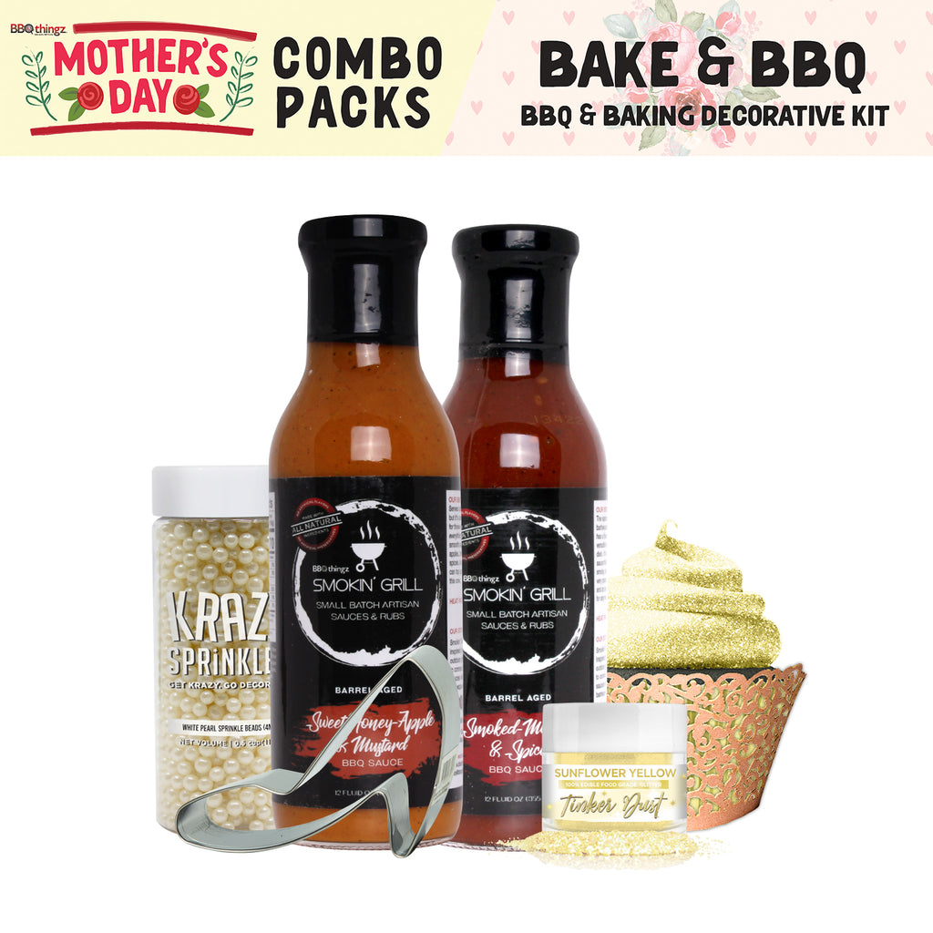 Mother's Day Collection BBQ & Baking Decorating Gift Set C (6 PC SET)