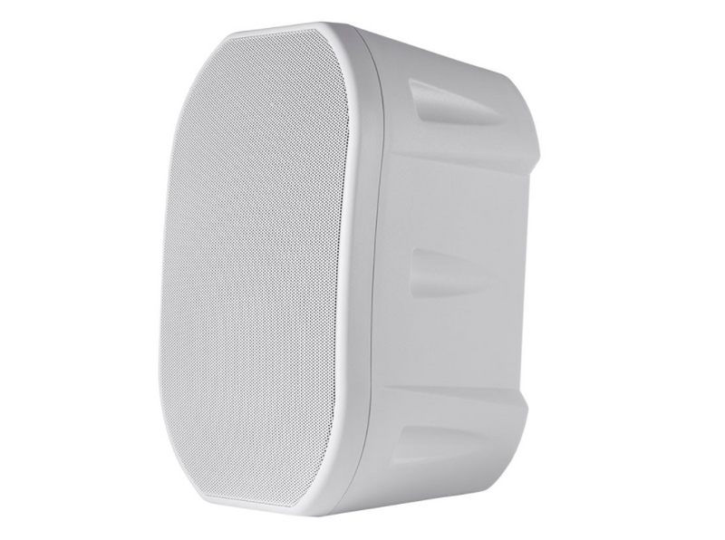 BBQthingz™ | 6.5-in Weatherproof 2-Way Speakers with Mounting Bracket - White