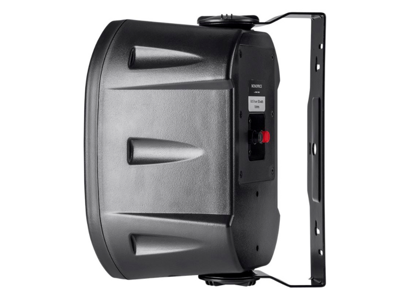 BBQthingz™ | 6.5-in Weatherproof 2-Way Speakers with Mounting Bracket - Black