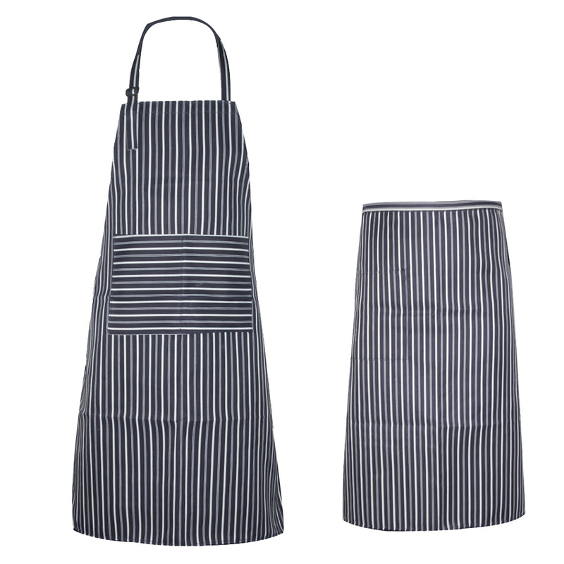 BBQthingz™ | Classic Polyester Utility Apron with Pockets | 2 PC Set