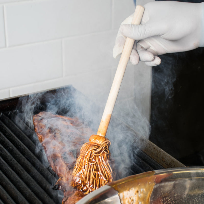 "The Ultimate BBQ Mop" from BBQthingz - 16" Barbecue & Grill Basting Sauce Mop | BBQ Tools from BBQthingz.com